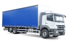 Car Hire Ashington - 26 Tonne Curtain Side Truck - Truck hire Ashington