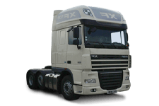 Car Hire Ashington - 44 Tonne Sleeper Truck - Truck hire Ashington