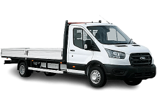 Car Hire Ashington - Ford Transit Dropside Van - Van hire Ashington